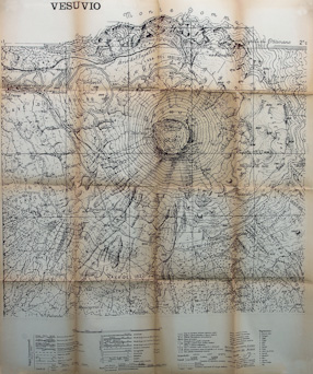 mapa Wezuwiusza 