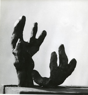 Hands. Sketch for the project of Auschwitz Monument, 1958 