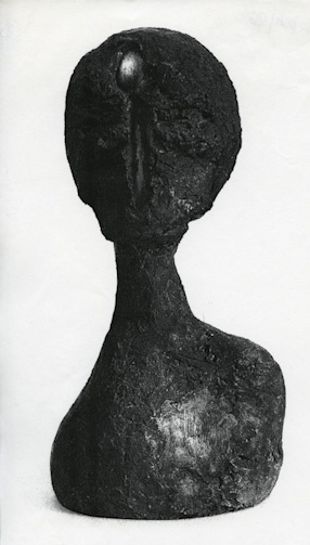 Head with a spoon, 1966 