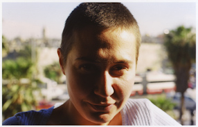 Joanna Rajkowska in Israel, 2001. 