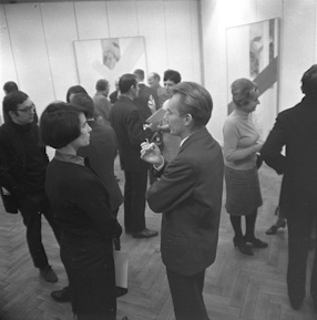 Maria Stangret\\\'s exhibition, 1967 