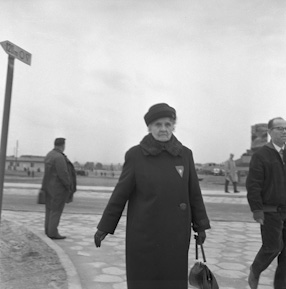 Monument at the Majdanek, 1969 