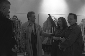 Wernisaż wystawy Eustachego Kossakowskiego w Rzymie, 1994 
