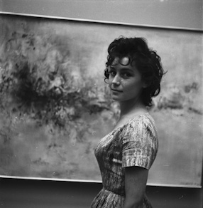 At the exhibition of flemish art, 1959 