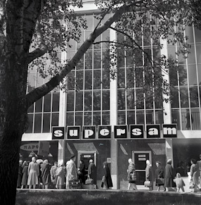 Supersam opening, 1962 