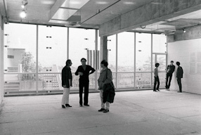 Exhibition at the St. Lazare Station, 1979 Eustachy Kossakowski archive
