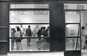 Edward Krasiński\'s exhibition, Galerie J&J Donguy, 1992 