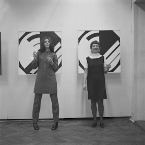Jerzy Kalucki\'s exhibition at the Foksal Gallery, 1969 