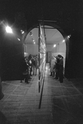 Eustachy Kossakowski exhibition „6 mètres avant Paris” in Rome, 1975 