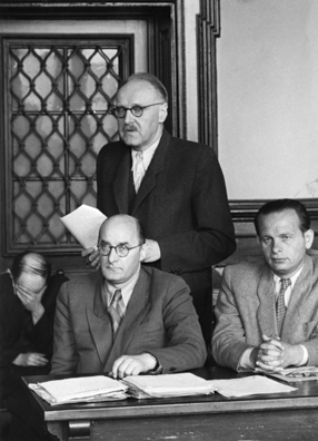 Zdjęcie z procesu politycznego Konrada Fangora 