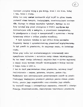 List Wojciecha Fangora do Bożeny Kowalskiej 