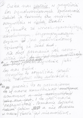 List Wojciecha Fangora do Jana Mycielskiego 