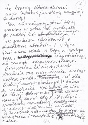 List Wojciecha Fangora do Jana Mycielskiego 