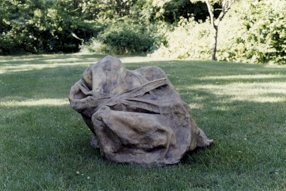 Dokumentacja fotograficzna rzeźby Aliny Szapocznikow Wielki Nowotwór III, 1972 