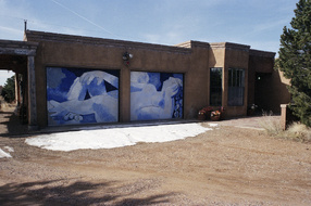 Polichromia drzwi garażowych, 1991 