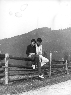Zdjęcie Teresy Pągowskiej z synem Filipem 