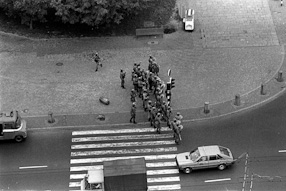 Warsaw - Martial law in Poland 1982 