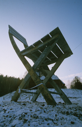 Hucisko - Tadeusz Kantor\'s sculpture \