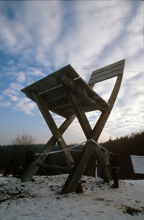 Hucisko - Tadeusz Kantor\'s sculpture \