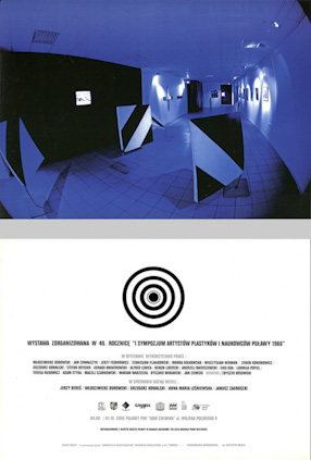 Invitation to the exhibition commemorating the 40th anniversary of Symposium in Puławy, 2006 