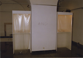Yes and No (reconstruction), BWA Gallery in Wrocław, 1993 