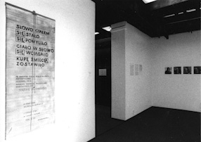 Work dedicated to Jerzy Ludwiński, 1998 