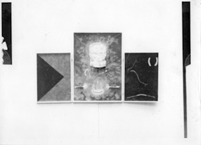 Triptych (1958) at I Syncretic Show, BWA Lublin, 1966 