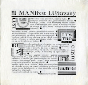 „Mirror Manifesto”, 1966 