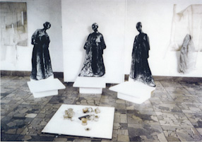 Exhibition in The Gallery of Sculpture, Warsaw 1990 