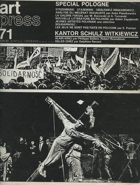 Art Press, 71, juin 1983, special issue on Poland 