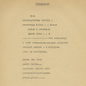 Bogusław Choiński, wiersze 