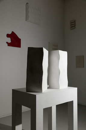 exhibition at Anka Ptaszkowska\'s appartment, Paris 2015 