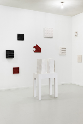 exhibition at Anka Ptaszkowska\'s appartment, Paris 2015 
