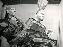 Miron Białoszewski and Lech Emfazy Stefański, „Crusades”, Theatre on Tarczyńska St., 1956