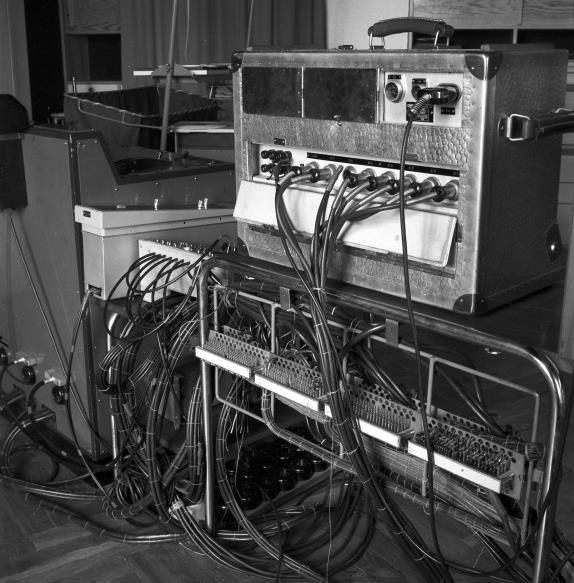Andrzej Zborski Photographic documentation of the Experimental Studio of the Polish Radio (SEPR), 1962