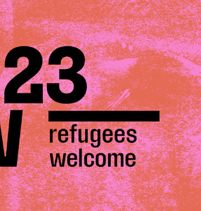 Oprowadzanie gościnne Doroty Borodaj Refugees Welcome. Artystki i artyści na rzecz uchodźczyń i uchodźców