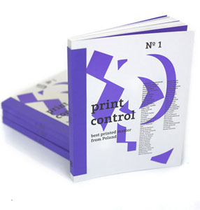 Wernisaż rocznika print control no. 1 Wystawa najciekawszych publikacji zaprojektowanych w Polsce