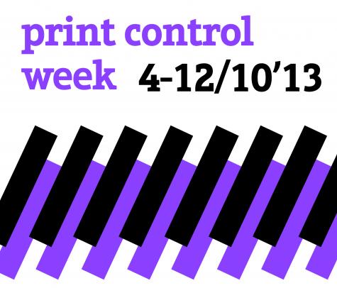 Print Control Week 2013
