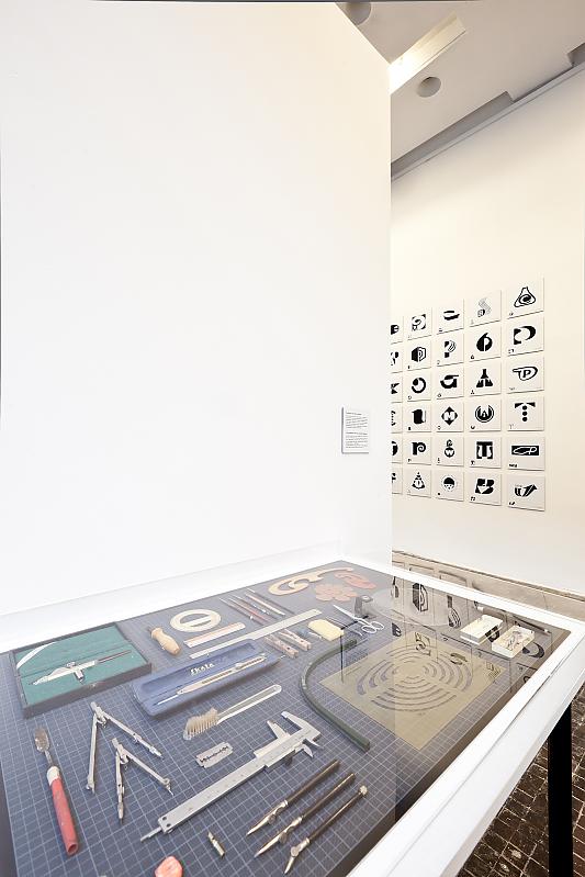 View of the Second Polish Exhibition of Graphic Symbols in the Museum of Modern Art in Warsaw, photo: Bartosz Stawiarski