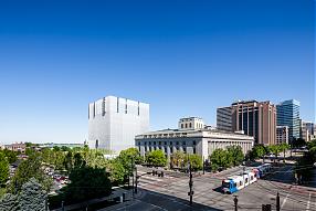 Federal Court in Salt Lake City, Utah, USA (2014) – view of the city center, courtesy of Thomas Phifer and Partners