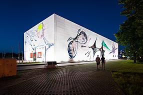 The Museum on the Vistula’s façade 