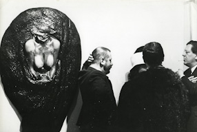 Wystawa Aliny Szapocznikow w Galerie Cogeime w Brukseli, 1968 