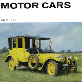 ”Motor cars up to 1950” catalogue. 