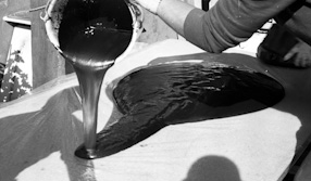 documentation of work on the sculptures from the series “Expansions“, 1968 