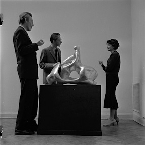 wystawa prac Aliny Szapocznikow i Jerzego Tchórzewskiego, Zachęta, Warszawa, 1957 