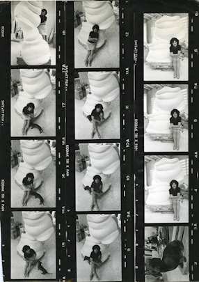 “Grands ventres “, a photo session for “Elle“ magazine, 1968  