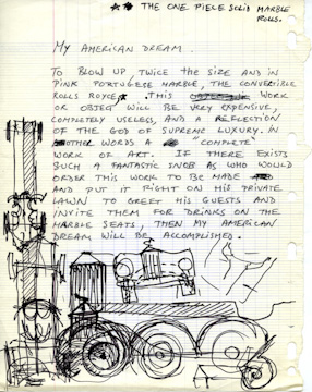 tekst Aliny Szapocznikow ”My American Dream”. 