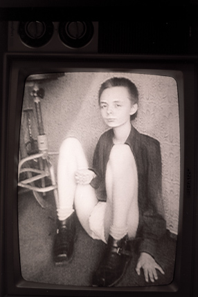 Ładny chłopiec, 1986 - materiały robocze. 