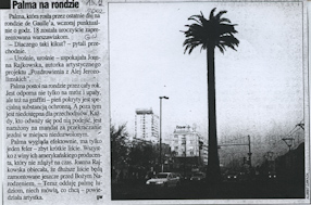 Palma na rondzie, „Gazeta Wyborcza”, 13.12.2002. 