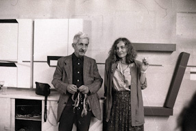 Edward Krasiński\\\'s studio, 1989 